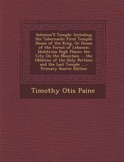 Couverture_Solomon'S Temple