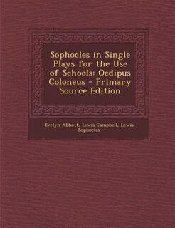 Couverture_Sophocles in Single Plays for the Use of Schools
