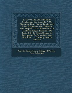 Couverture_Le Livre Des Cent Ballades