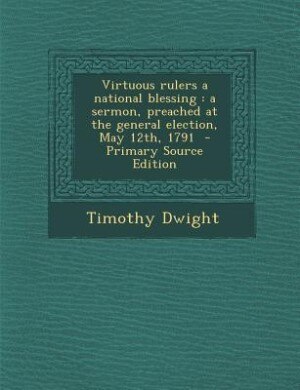 Couverture_Virtuous rulers a national blessing