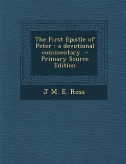Couverture_The First Epistle of Peter