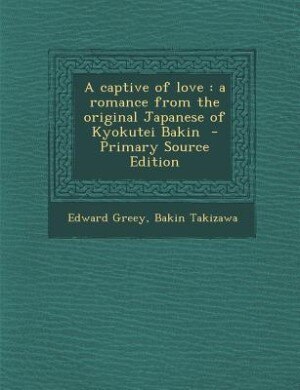 Front cover_A captive of love