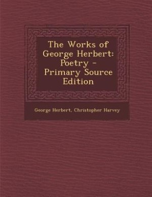 Front cover_The Works of George Herbert