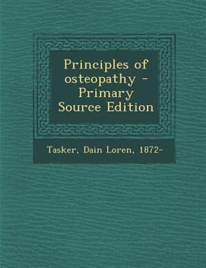 Principles of osteopathy