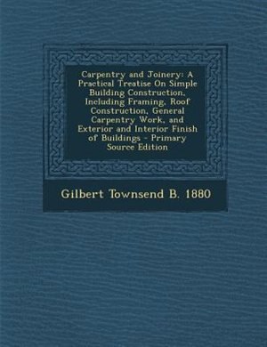 Front cover_Carpentry and Joinery