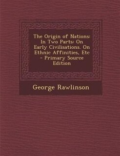 Front cover_The Origin of Nations