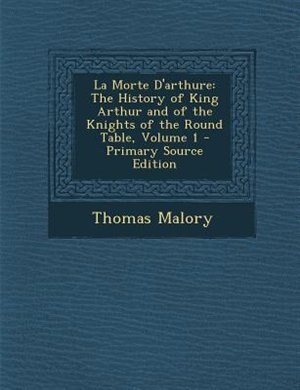 Front cover_La Morte D'arthure