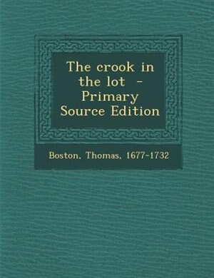 Front cover_The crook in the lot  - Primary Source Edition