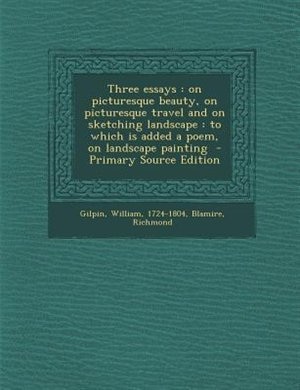 Front cover_Three essays