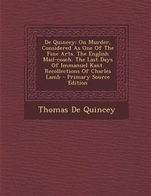 Couverture_De Quincey