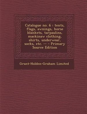 Front cover_Catalogue no. 6