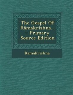 Couverture_The Gospel Of Râmakrishna...