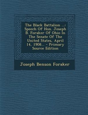 Front cover_The Black Battalion ...