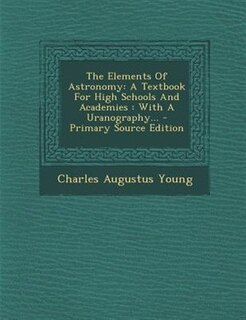 Front cover_The Elements Of Astronomy