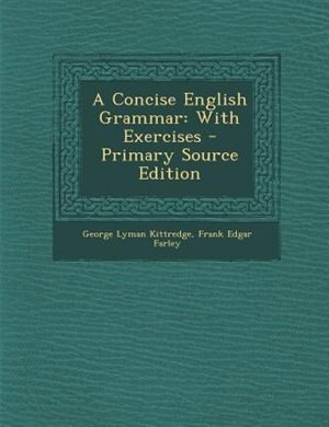 Front cover_A Concise English Grammar