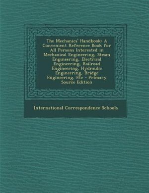 Front cover_The Mechanics' Handbook