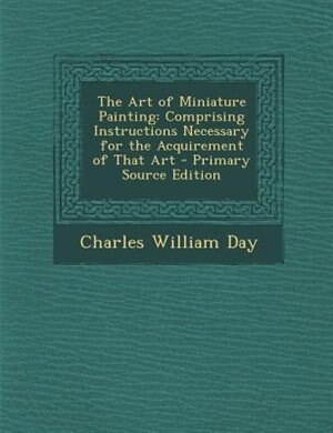 Front cover_The Art of Miniature Painting