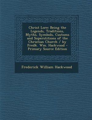 Front cover_Christ Lore
