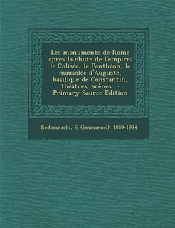 Couverture_Les monuments de Rome après la chute de l'empire