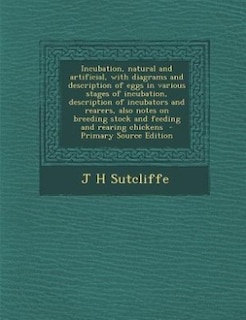 Front cover_Incubation, natural and artificial, with diagrams and description of eggs in various stages of incubation, description of incubators and rearers, also notes on breeding stock and feeding and rearing chickens