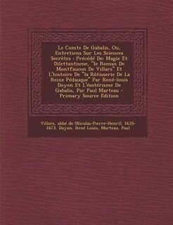 Couverture_Le Comte De Gabalis, Ou, Entretiens Sur Les Sciences Secrètes