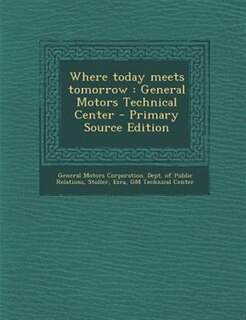 Front cover_Where today meets tomorrow