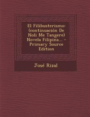 Front cover_El Filibusterismo
