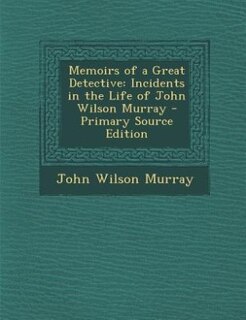 Front cover_Memoirs of a Great Detective
