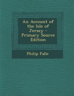 Couverture_An Account of the Isle of Jersey
