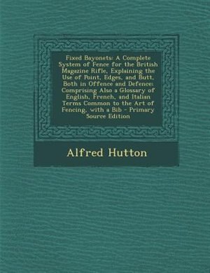 Couverture_Fixed Bayonets