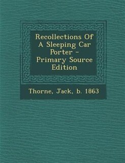 Couverture_Recollections Of A Sleeping Car Porter