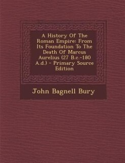 Couverture_A History Of The Roman Empire
