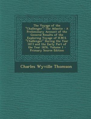 Front cover_The Voyage of the Challenger