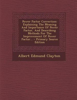 Front cover_Power Factor Correction