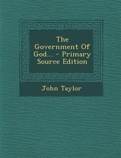 The Government Of God...