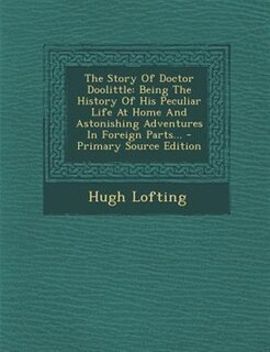 Couverture_The Story Of Doctor Doolittle