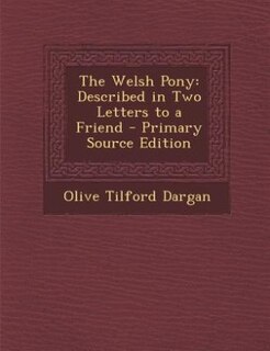 Couverture_The Welsh Pony