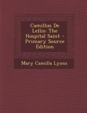 Couverture_Camillus De Lellis