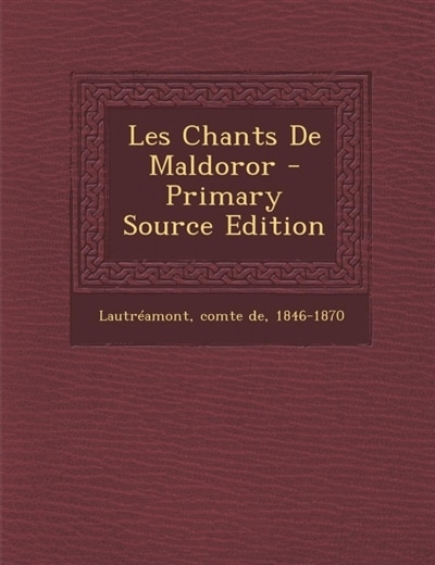 Les Chants De Maldoror