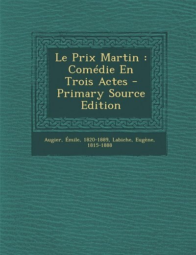 Couverture_Le Prix Martin
