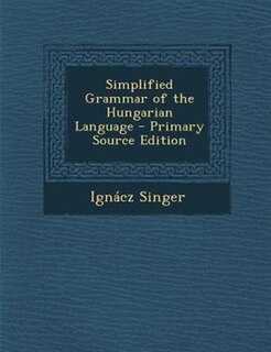 Front cover_Simplified Grammar of the Hungarian Language