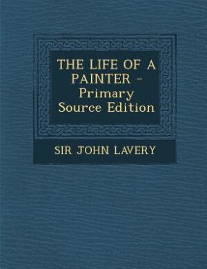 Front cover_THE LIFE OF A PAINTER
