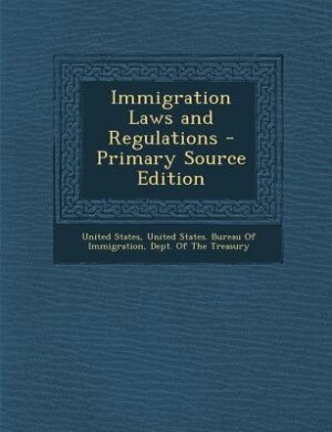 Front cover_Immigration Laws and Regulations