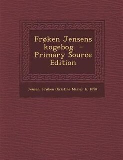 Frøken Jensens kogebog