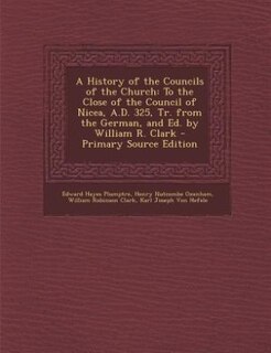 Couverture_A History of the Councils of the Church