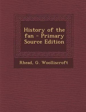 Front cover_History of the fan