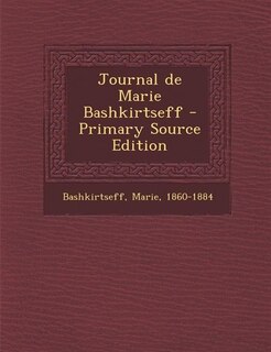Couverture_Journal de Marie Bashkirtseff