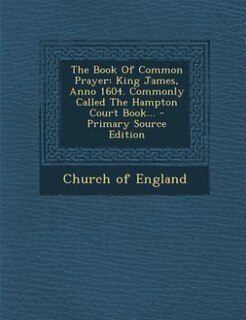 Couverture_The Book Of Common Prayer