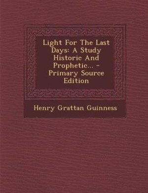 Front cover_Light For The Last Days