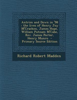 Front cover_Antrim and Down in '98